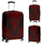 Yap Polynesian Chief Luggage Cover - Red Version Red - Polynesian Pride