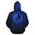 Yap All Over Hoodie Lift up Blue - Polynesian Pride