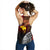 Papua New Guinea Women's Racerback Tank - Polynesian Palm Tree - Polynesian Pride