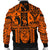 Polynesian Men's Bomber Jackets - Guam Flag, Seal with Maui Moana Tattoo - Polynesian Pride