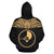 Yap All Over Hoodie Gold Neck Style - Polynesian Pride