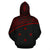 Yap All Over Hoodie Micronesia Curve Red Style - Polynesian Pride