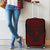 Yap Polynesian Chief Luggage Cover - Red Version - Polynesian Pride