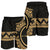 Yap Polynesian All Over Print Men's Short - Gold Version - Polynesian Pride