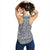 Polynesian Women's Racerback Tank Black And White - Polynesian Pride