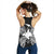 Papua New Guinea Polynesian Women Tank Top Map Black - Polynesian Pride
