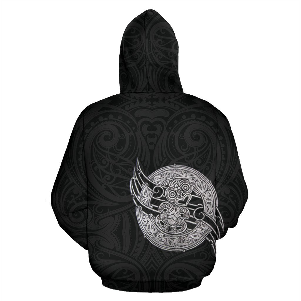 Maori Tiki New Zealand Hoodie 02 - Polynesian Pride