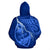 Guam Polynesian Zip up Hoodie Lighting Thunder Blue - Polynesian Pride