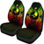 Yap Car Seat Cover - Yap Flag Map Reggae - Polynesian Pride