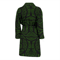 Maori Koru Men's Bath Robe - Polynesian Pride