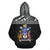 Norfolk All Over Hoodie Polynesian Black Version - Polynesian Pride