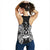 Vanuatu Polynesian Women Tank Top Map Black - Polynesian Pride