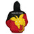 Papua New Guinea All Over Zip up Hoodie PNG Bird of Paradise Zipper Hoodie - Polynesian Pride