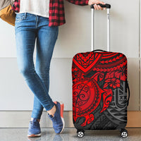 Tahiti Polynesian Luggage Cover - Red Turtle - Polynesian Pride