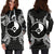 Yap Polynesian Hoodie Dress Map Black - Polynesian Pride