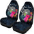 American Samoa Polynesian Custom Personalised Car Seat Covers - Tropical Flower - Polynesian Pride