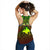 Polynesian Papua New Guinea Personalised Women's Racerback Tank - Reggae Vintage Polynesian Patterns - Polynesian Pride