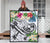 Tonga Polynesian Premium Quilt - Summer Plumeria (White) - Polynesian Pride