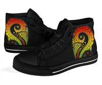 Samoa High Top Shoes - Samoa Polynesian Decorative Patterns - Polynesian Pride