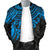 Yap Polynesian Bomber Jacket (Men) - Blue Turtle - Polynesian Pride