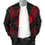 Yap Polynesian Men's Bomber Jacket Map Red - Polynesian Pride