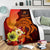 Papua New Guinea Custom Personalised Premium Blankets - Tribal Tuna Fish - Polynesian Pride