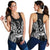 Vanuatu Polynesian Women Tank Top Map Black - Polynesian Pride