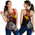 Papua New Guinea Women's Racerback Tank - Polynesian Palm Tree Black - Polynesian Pride