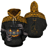 Aztec Jaguar Warrior Hoodie - Polynesian Pride