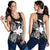 Papua New Guinea Polynesian Women Tank Top Map Black - Polynesian Pride
