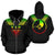 Yap All Over Zip up Hoodie Reggae Color Sailor Style Unisex Black - Polynesian Pride