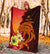 Papua New Guinea Custom Personalised Premium Blankets - Tribal Tuna Fish - Polynesian Pride