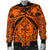 Polynesian Men's Bomber Jackets - Guam Flag, Seal with Maui Moana Tattoo - Polynesian Pride