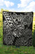 Tonga Polynesian Premium Quilt - White Turtle Flowing - Polynesian Pride