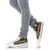 Wallis and Futuna High Top Canvas Shoes - Gold Tentacle Turtle - Polynesian Pride