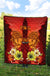 Papua New Guinea Premium Quilt - Tribal Tuna Fish - Polynesian Pride