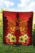 Papua New Guinea Personalised Premium Quilt - Tribal Tuna Fish - Polynesian Pride