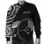 Yap Personalised Custom Men's Bomber Jacket - Micronesian Pattern Flash Black - Polynesian Pride