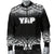Yap Men's Bomber Jacket - Fog Black Style - Polynesian Pride