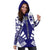 American Samoa Hoodie Dress - Polynesian Tattoo Flag - Polynesian Pride