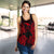 Papua New Guinea Polynesian Women Tank Top Map Red - Polynesian Pride