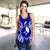 Yap Polynesian Women Tank Top Map Blue - Polynesian Pride
