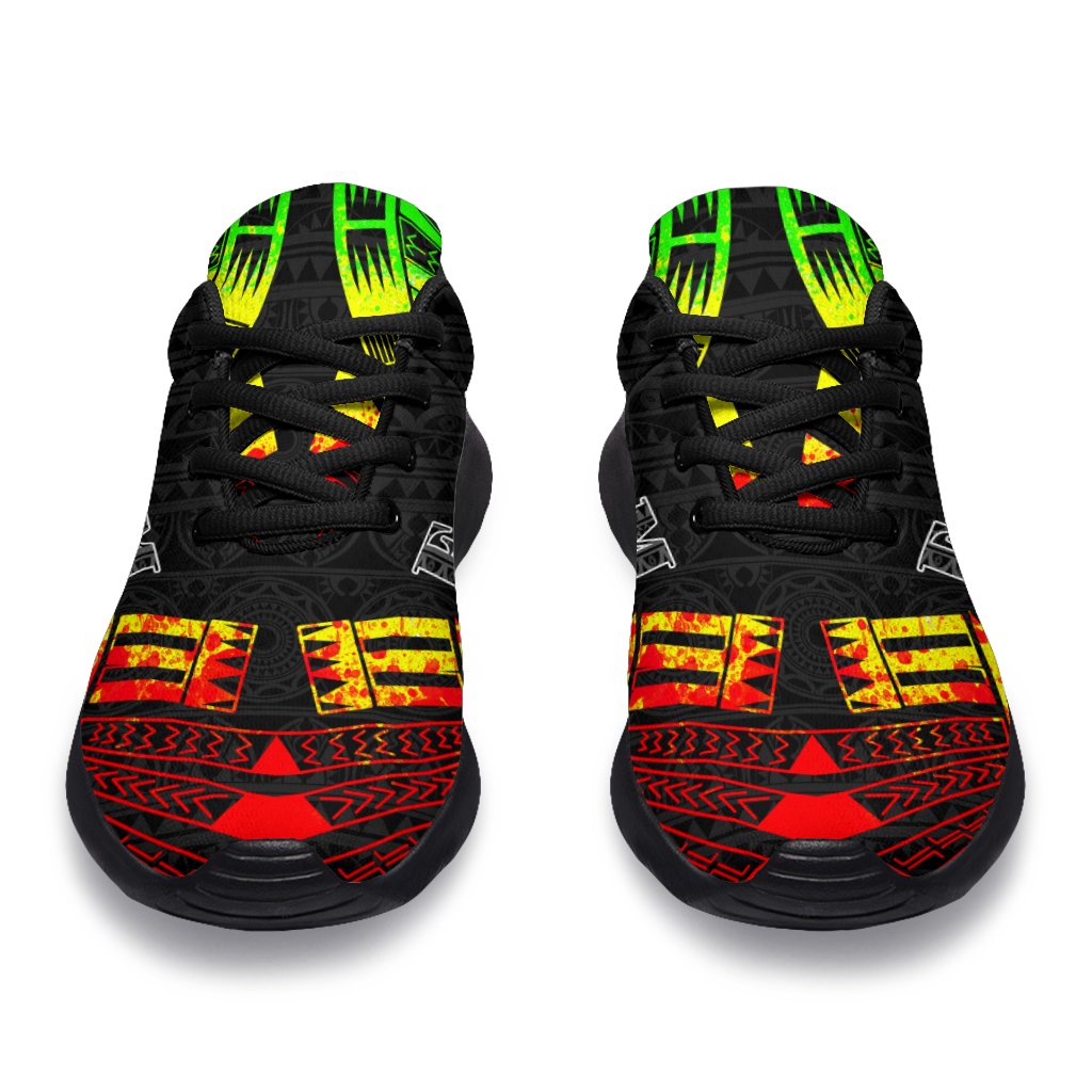 Federated States Of Micronesia Sport Sneakers - Polynesian Tattoo Reggae - Polynesian Pride