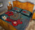 Yap Quilt Bed Set - Blue Turtle Tribal - Polynesian Pride