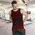 Vanuatu Men's Tank Top - Polynesian Chief Red Version - Polynesian Pride