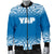 Yap Men's Bomber Jacket - Fog Blue Style - Polynesian Pride