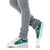 Wallis and Futuna Low Top Canvas Shoes - Turquoise Tentacle Turtle - Polynesian Pride