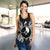 Yap Polynesian Women Tank Top Map Black - Polynesian Pride