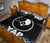Yap Quilt Bed Set - Yap Flag Black Fog Style - Polynesian Pride