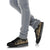 American Samoa Low Top Shoes - Gold Tentacle Turtle - Polynesian Pride